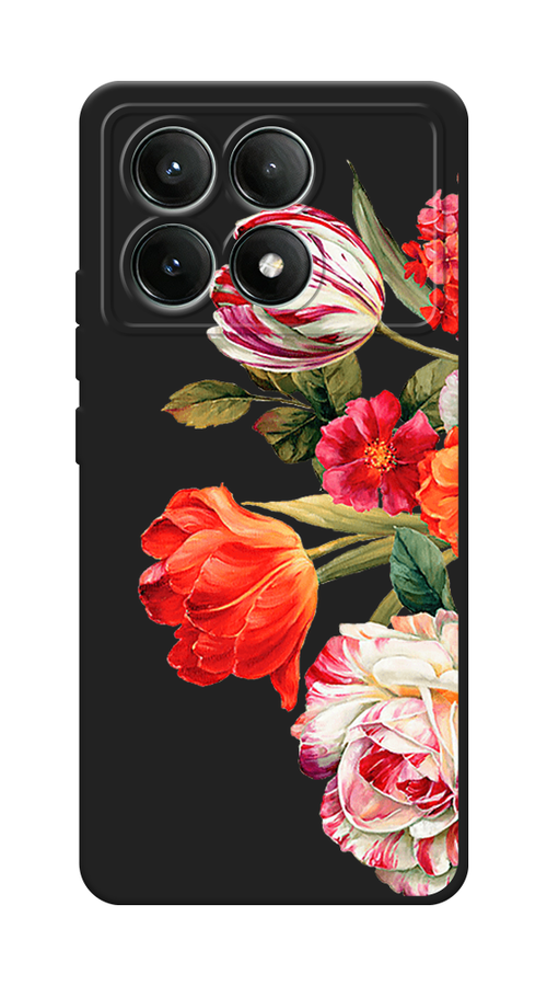 

Чехол Awog на Poco X6 PRO 5G "Весенний букет", Красный;розовый;зеленый, 320952-1