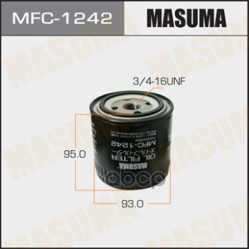 

Фильтр масляный MASUMA mfc1242