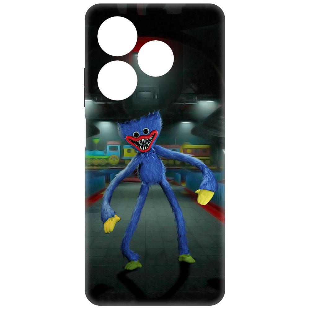 

Чехол-накладка Krutoff Soft Case Хаги Ваги для INFINIX Smart 8 черный