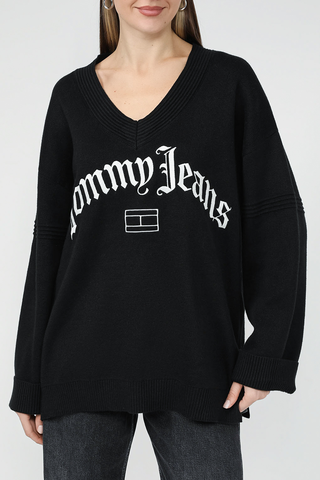 Пуловер женский Tommy Jeans DW0DW16530 черный S