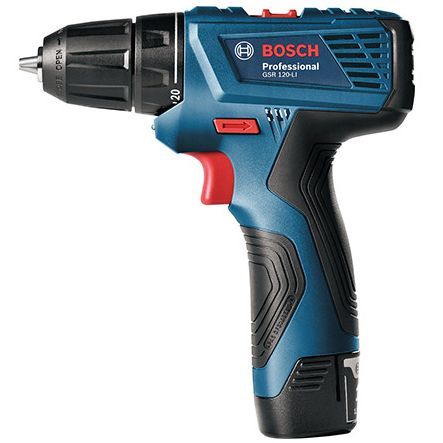 фото Bosch gsr 120-li дрель-шуруповерт аккумуляторная 2ач 12в