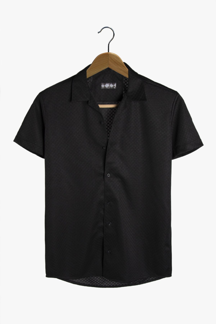 

Рубашка мужская Terapi Men 26243 черная 2XL (доставка из-за рубежа), 26243