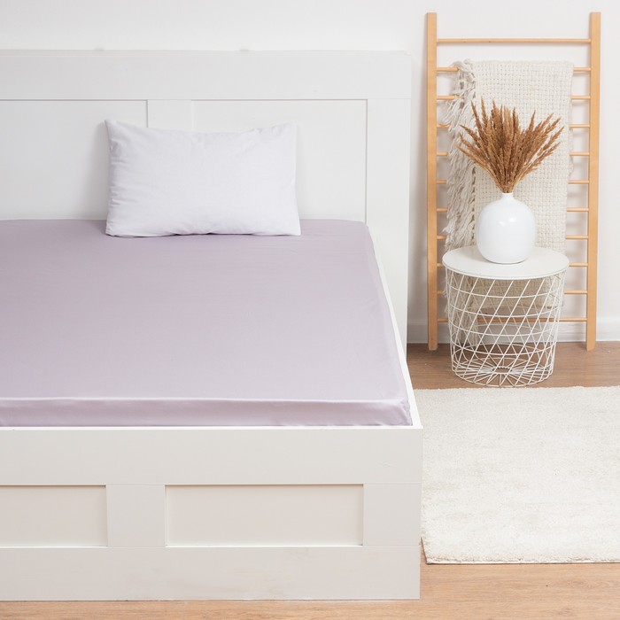 

Простыня на резинке Lilac field 160х200х25 см, 100% хлопок, мако-сатин, 114г/м2, Satin collection