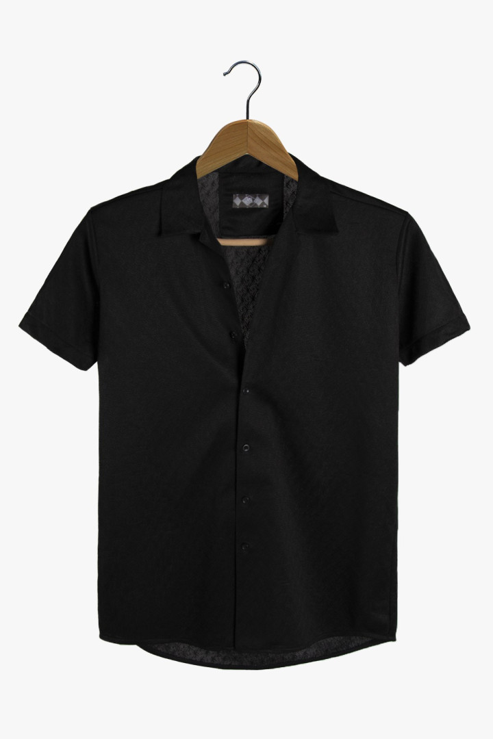 

Рубашка мужская Terapi Men 26247 черная 2XL (доставка из-за рубежа), 26247