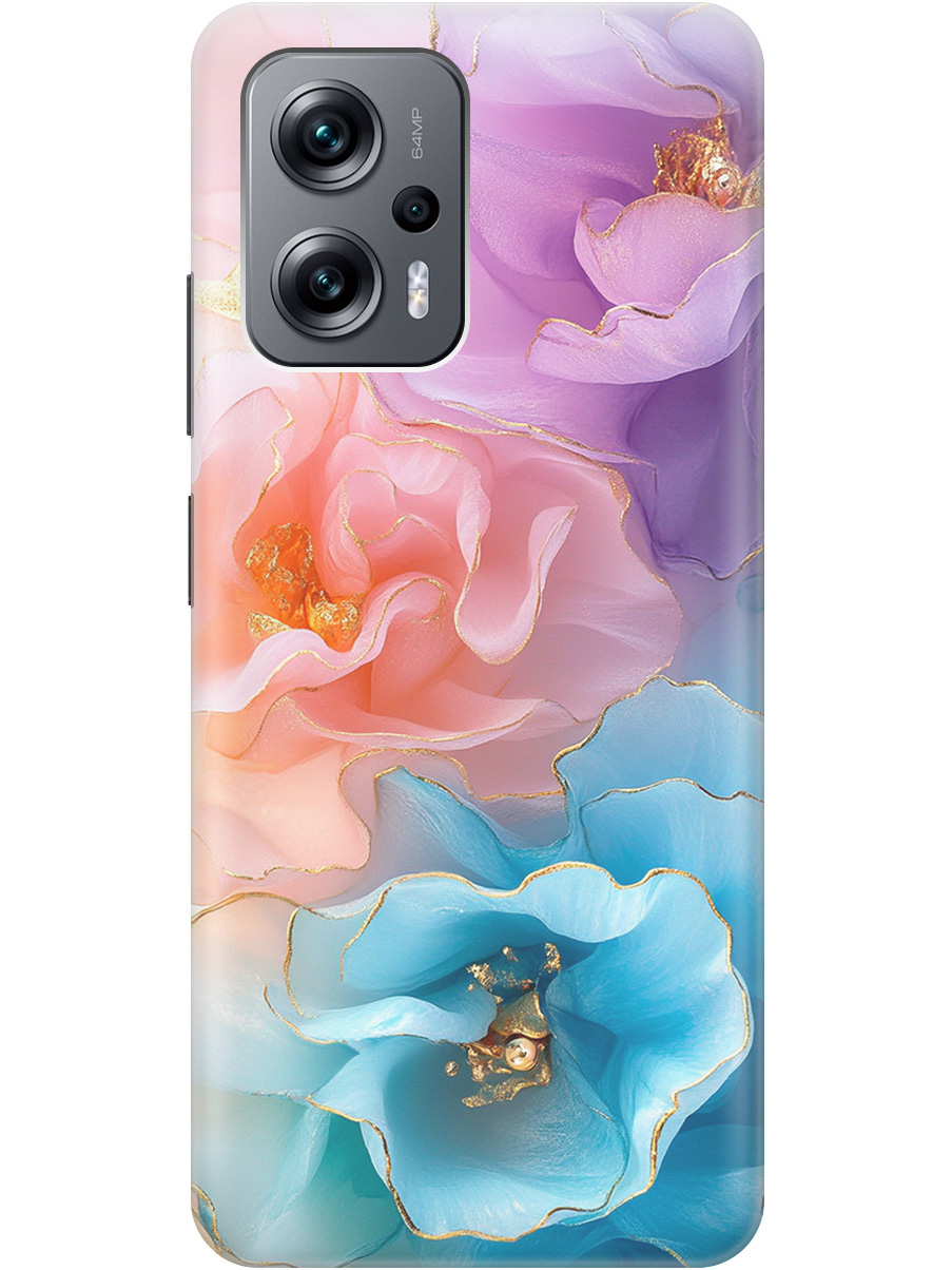 

Силиконовый чехол на Poco X4 GT / Xiaomi Redmi Note 11T Pro / 11T Pro+ с принтом 875239, Прозрачный;фиолетовый;голубой;оранжевый;розовый, 740187723