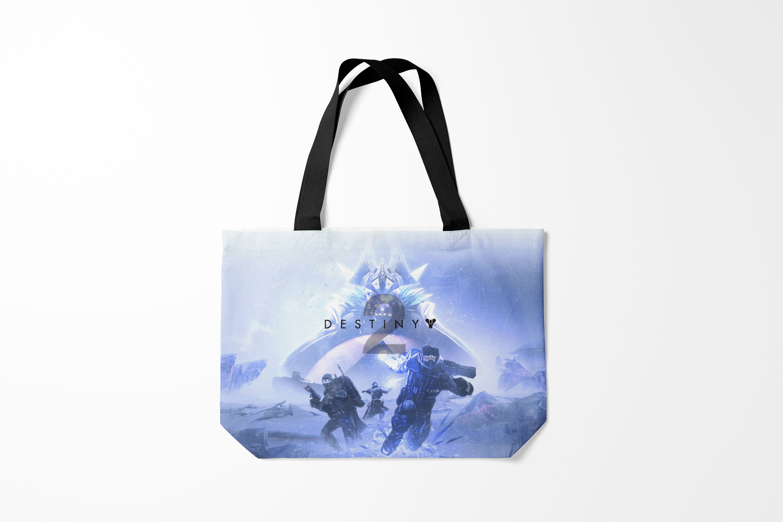 

Сумка шoппер унисекс Burnettie Destiny 2 Beyond Light., голубой, Destiny 2 Beyond Light.