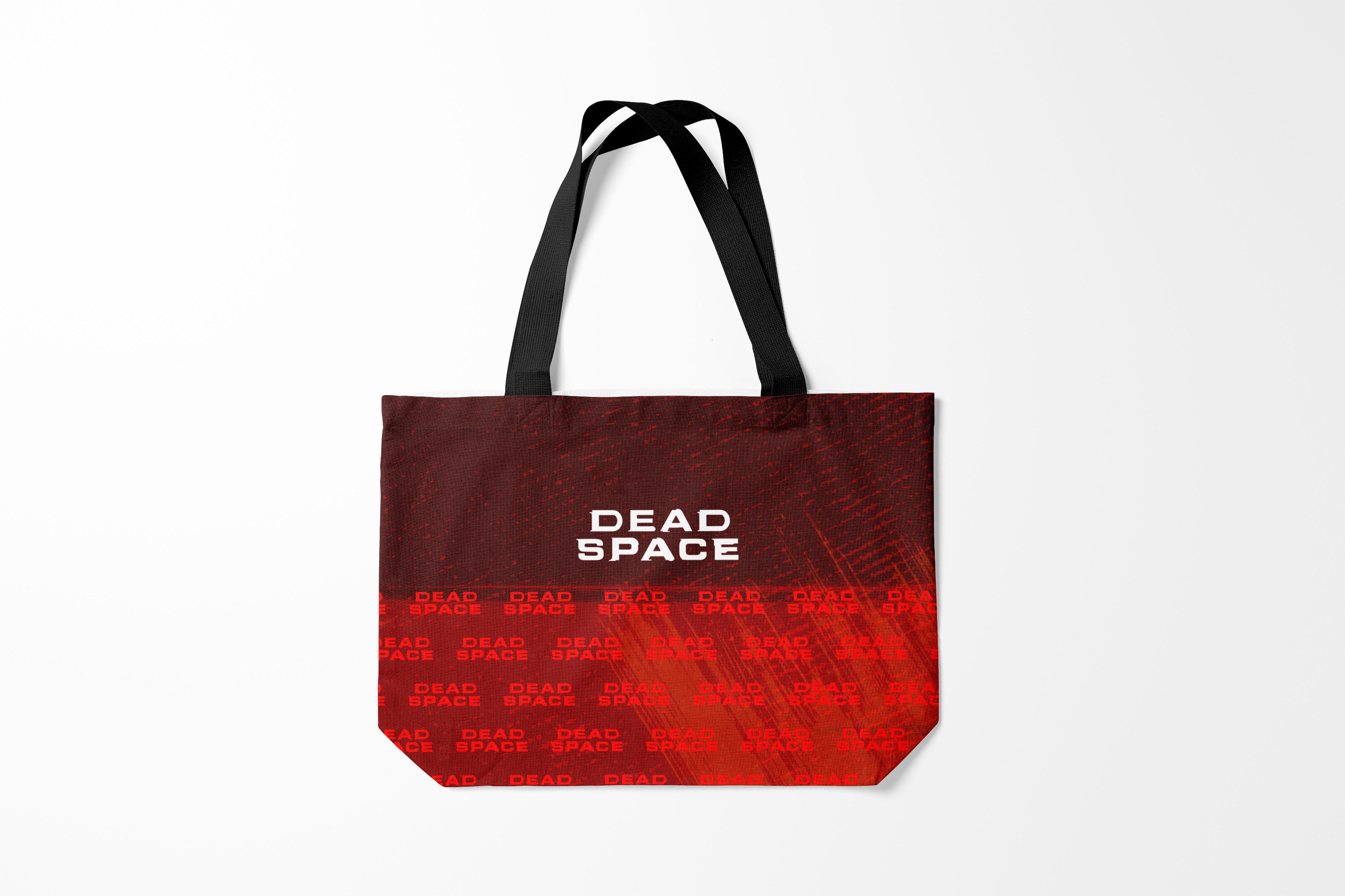 

Сумка шoппер унисекс Burnettie Dead Space Дэд Спейс Краска Паттерн внизу, красный, Dead Space Дэд Спейс Краска Паттерн внизу