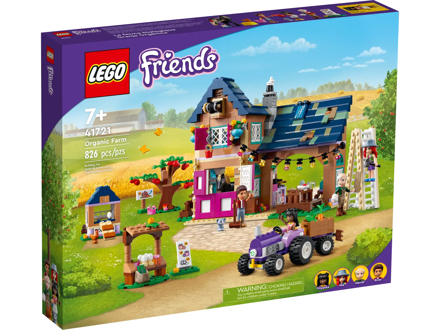 

Конструктор LEGO Friends Органическая ферма 826 дет., 41721