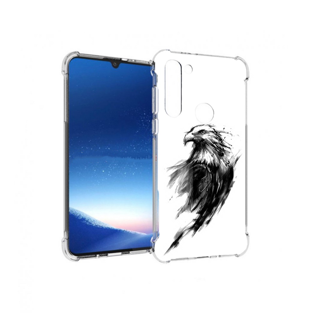 

Чехол MyPads Tocco для Motorola Moto G8 Power чб птица (PT143076.340.670), Прозрачный, Tocco