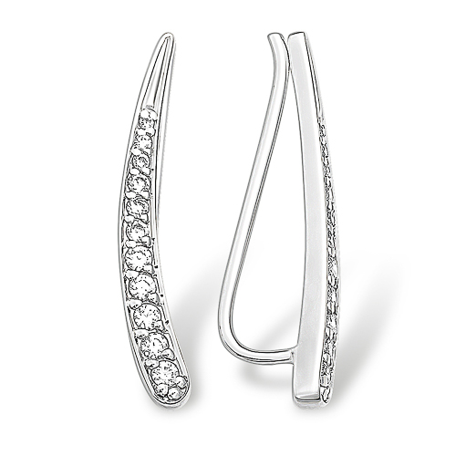 

Серьги из серебра EFREMOV 1210027316, фианит, 1210027316