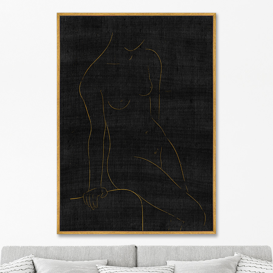 

Репродукция картины на холсте Twenty-five nudes Pl 21 1930г. 75х105см