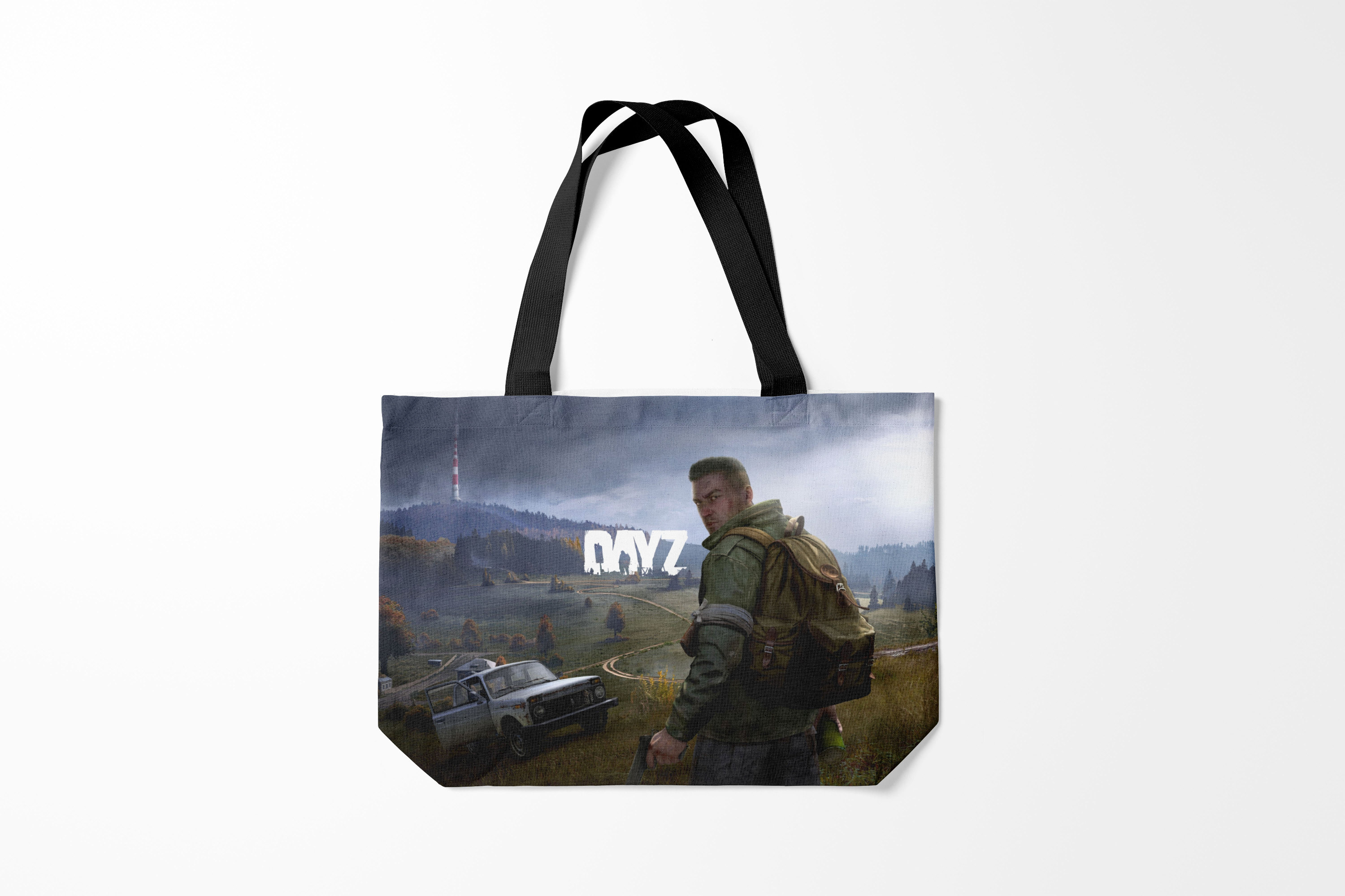 

Сумка шoппер унисекс Burnettie DayZ, серый; зеленый, DayZ