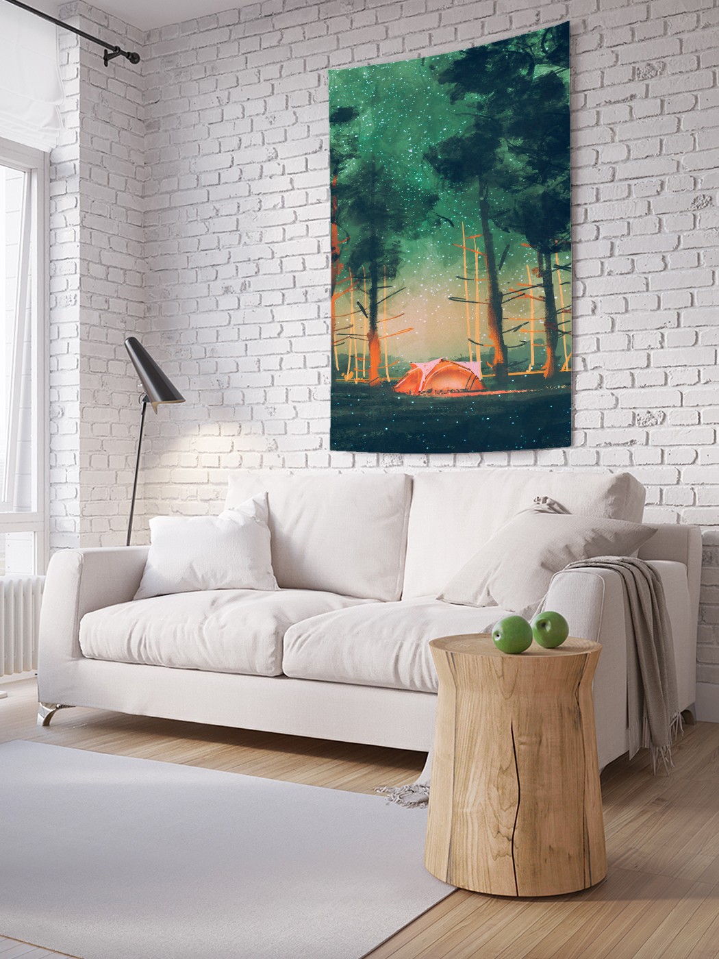

Вертикальное фотопанно на стену JoyArty Вынужденный привал 150x200 см, Вынужденный привал