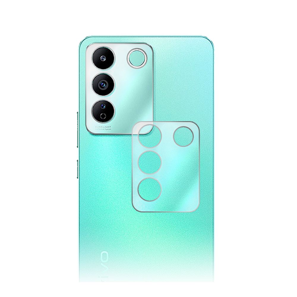 

Стекло защитное гибридное Krutoff для камеры Vivo T2 (2шт.)