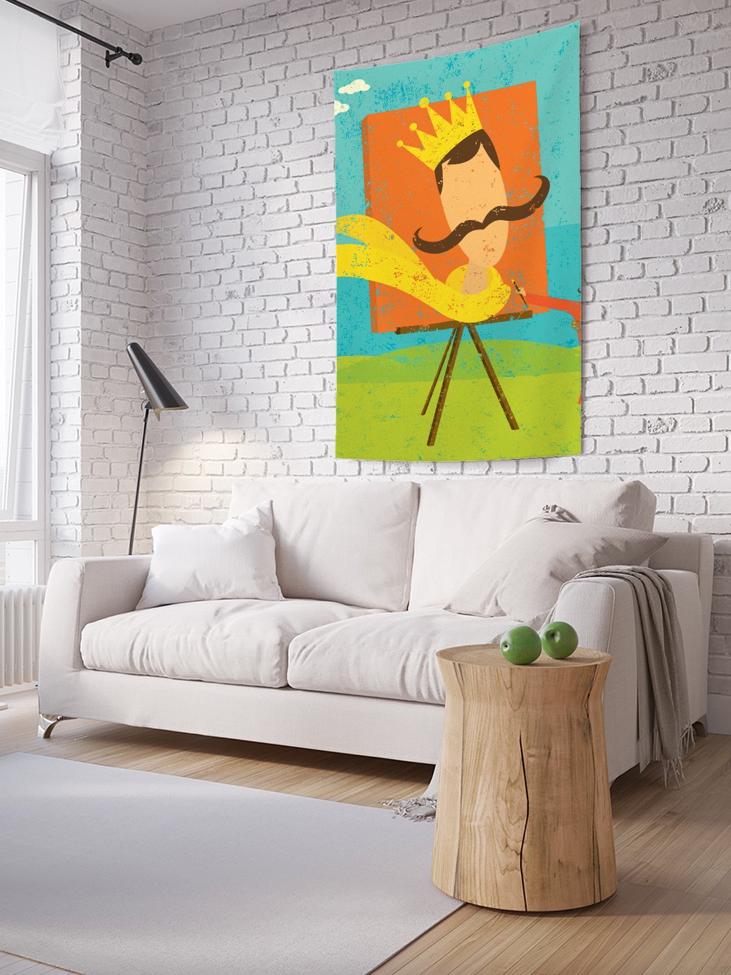 

Вертикальное фотопанно на стену JoyArty Портрет царя 150x200 см, Портрет царя