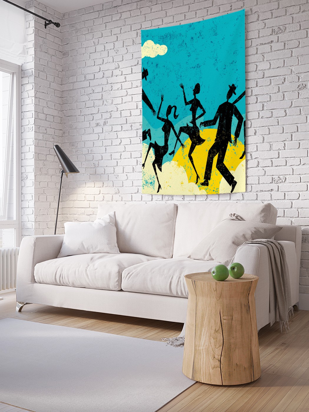 

Вертикальное фотопанно на стену JoyArty Дикие танцы 150x200 см, Дикие танцы