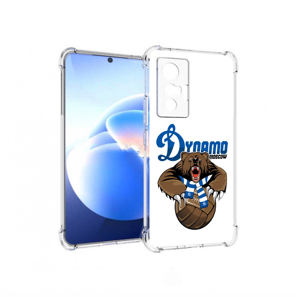 

Чехол MyPads Tocco для Vivo X70 ФК Динамо медведь, Прозрачный, Tocco