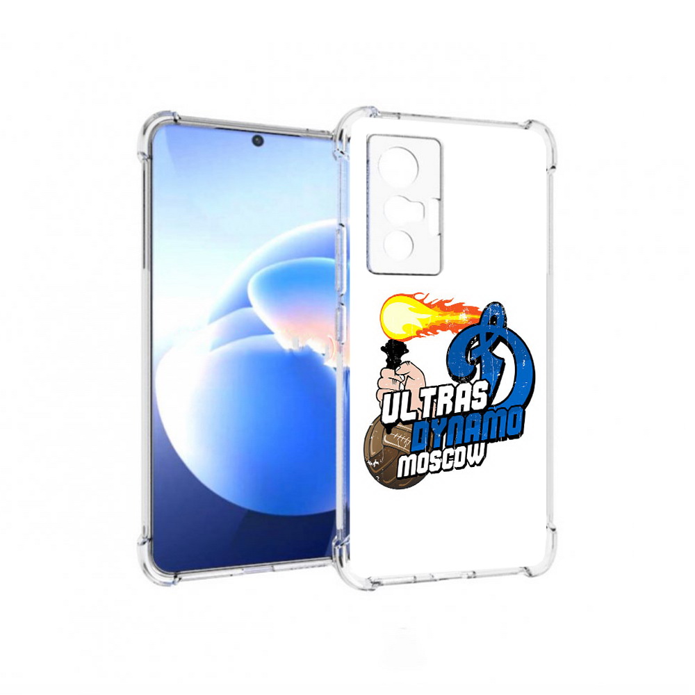 

Чехол MyPads Tocco для Vivo X70 ФК Динамо, Прозрачный, Tocco