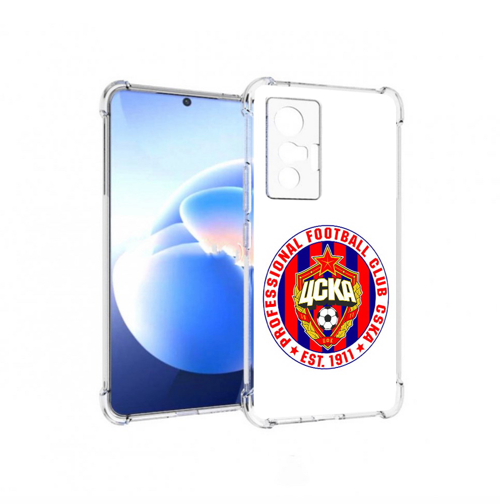 

Чехол MyPads Tocco для Vivo X70 ФК ЦСК логотип, Прозрачный, Tocco