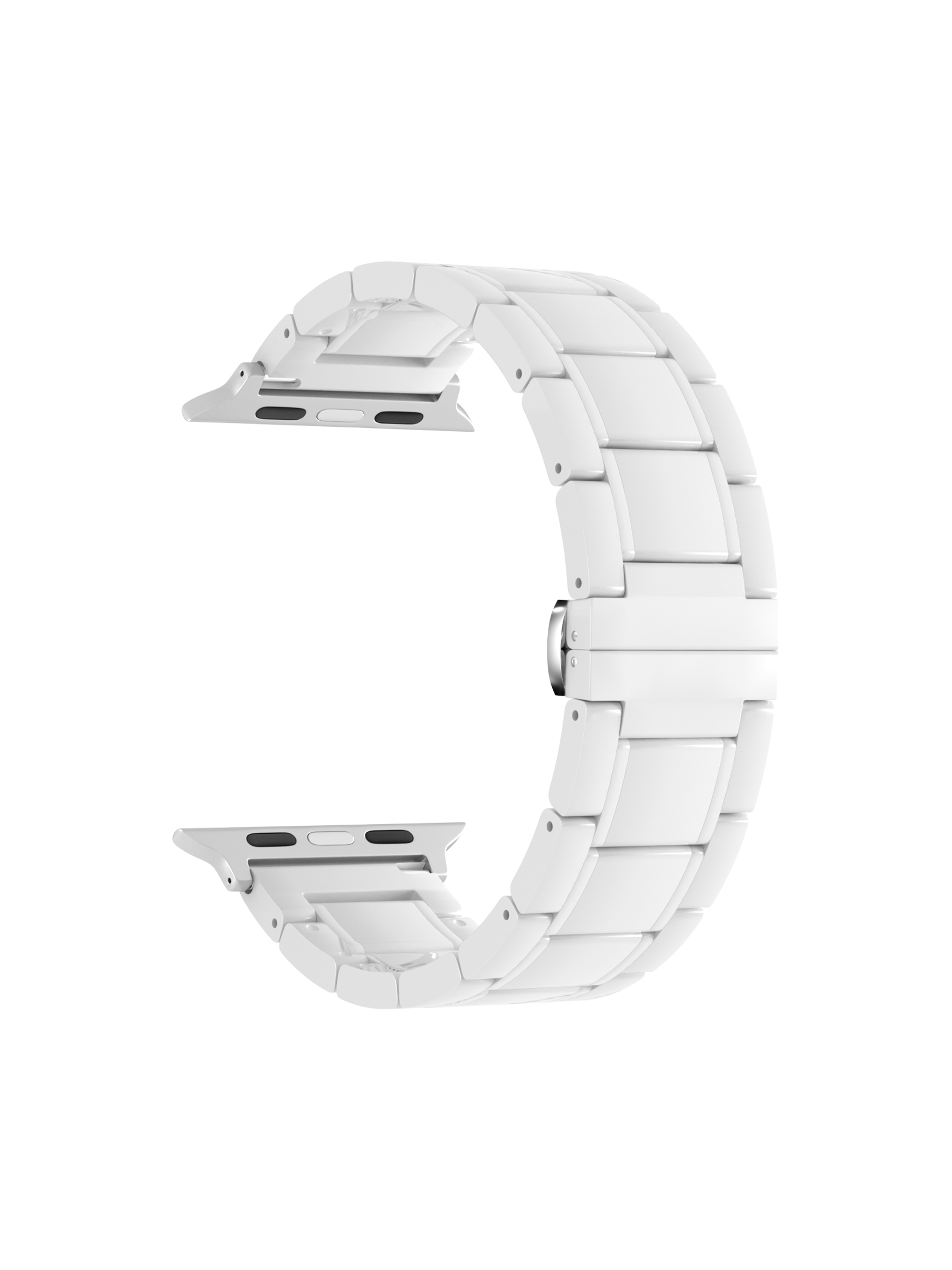 Керамический ремешок для Apple Watch 42/44 mm Lyambda LIBERTAS DS-APG-06-44-WW White