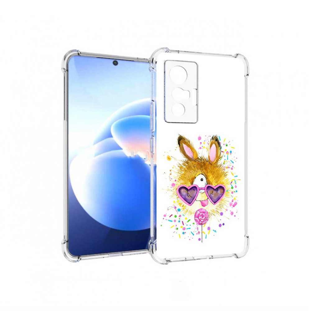 

Чехол MyPads Tocco для Vivo X70 Чупя, Прозрачный, Tocco