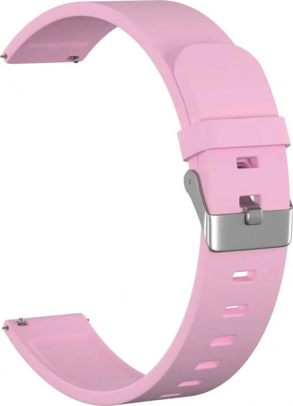 

Ремешок силиконовый GSMIN Elate 20 для Amazfit GTS 3 (Темно-розовый)