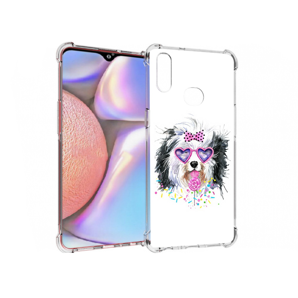 

Чехол MyPads Tocco для Samsung Galaxy A10s пушистик (PT139908.534.559), Прозрачный, Tocco