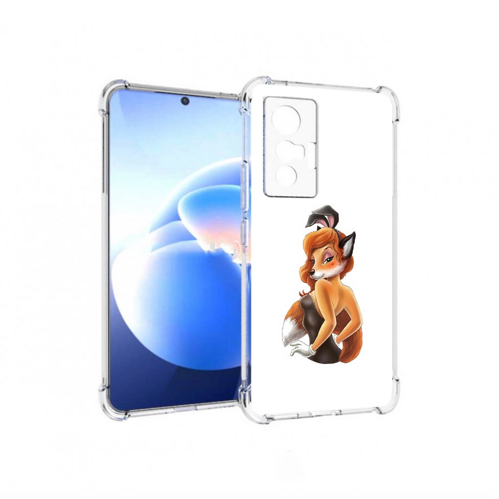 

Чехол MyPads Tocco для Vivo X70 баронесса, Прозрачный, Tocco