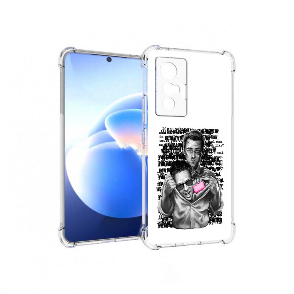 

Чехол MyPads Tocco для Vivo X70 бойцовский клуб, Прозрачный, Tocco