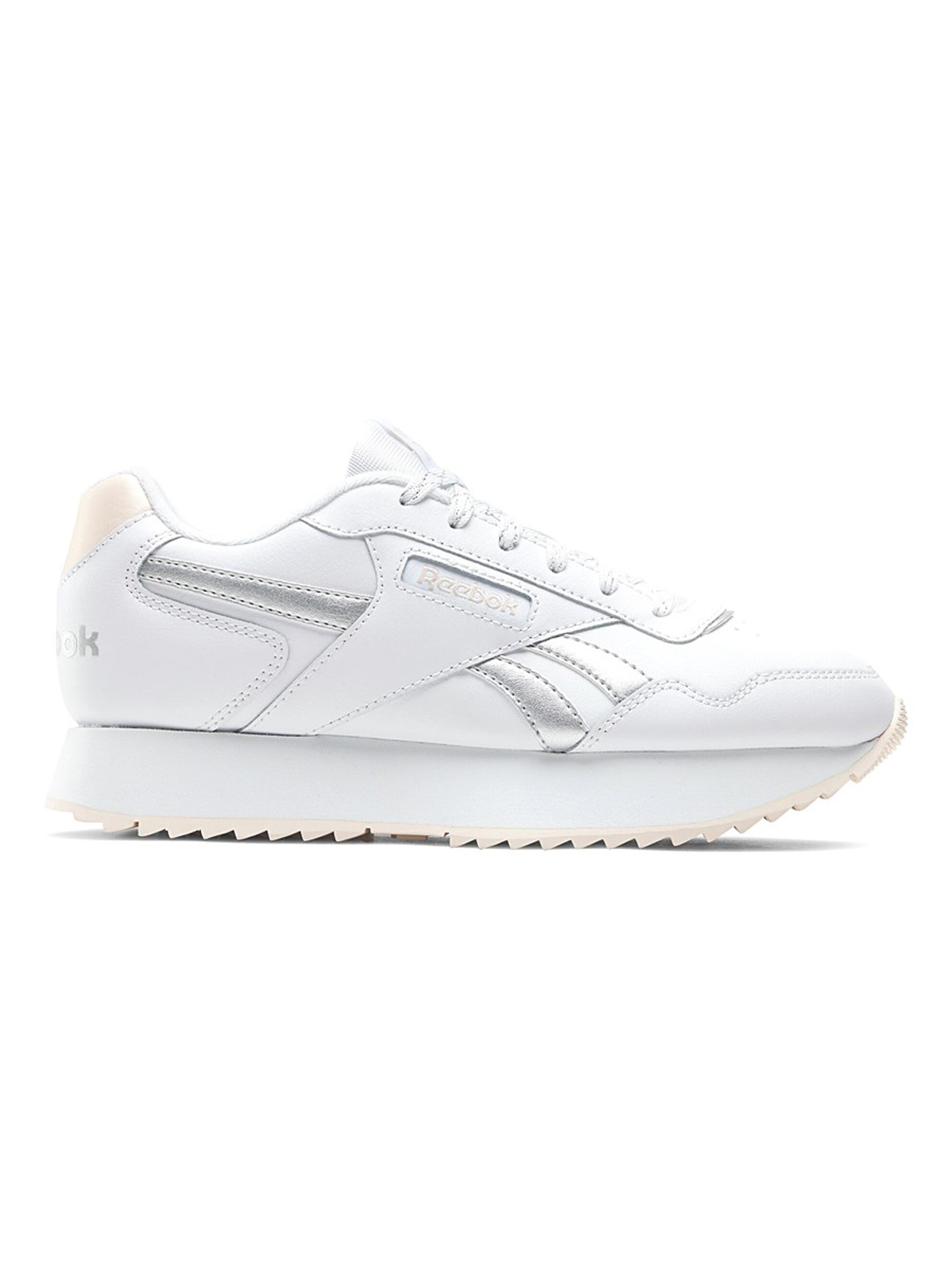 

Кроссовки женские Reebok Glide Ripple Double 100201489 белые 38 EU, Белый, Glide Ripple Double