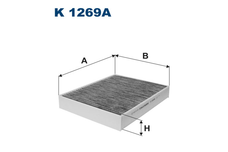 фото Фильтр воздушный салона filtron k1269a