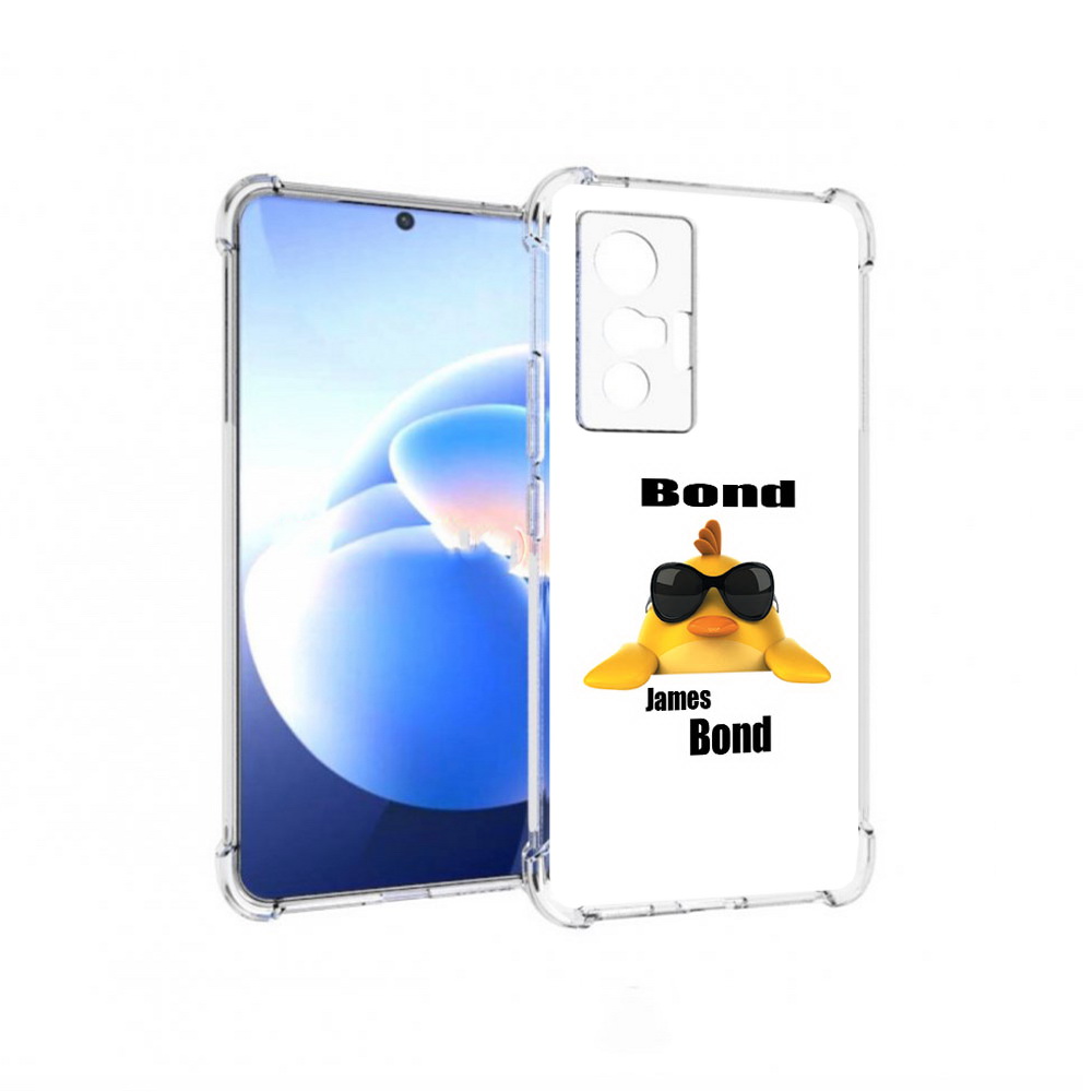 

Чехол MyPads Tocco для Vivo X70 бонд, Прозрачный, Tocco