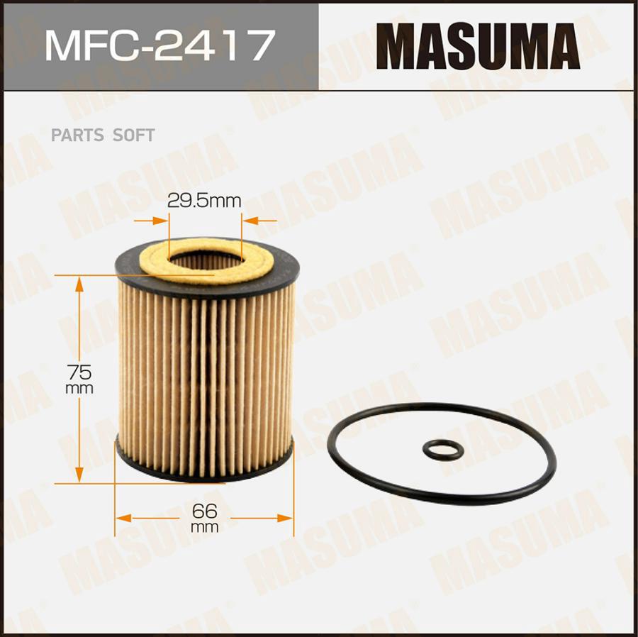 

Фильтр масляный MASUMA mfc2417