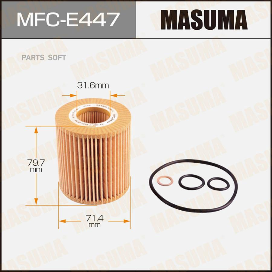 

Фильтр масляный MASUMA mfce447