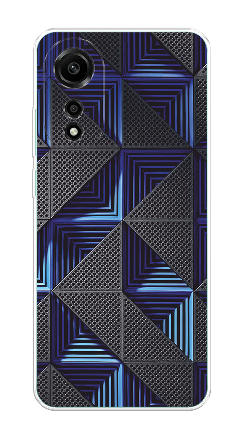

Чехол на Oppo A78 4G "IBM", Серый;синий, 2514750-1