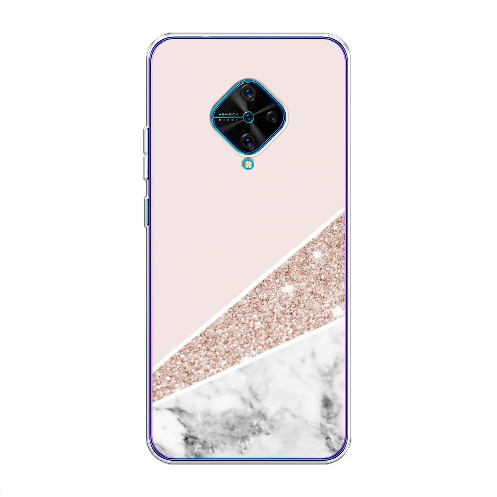 

Чехол для Vivo V17/Y9s "Блестящий розовый мрамор", 261550-3