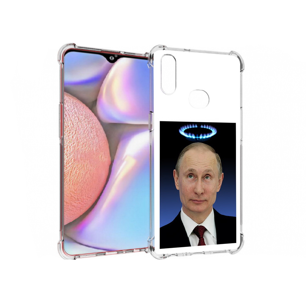 

Чехол MyPads Tocco для Samsung Galaxy A10s святой газ (PT139908.534.594), Прозрачный, Tocco