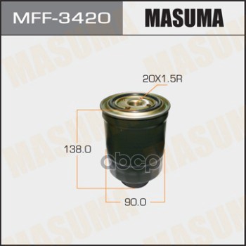 

Фильтр топливный MASUMA mff3420