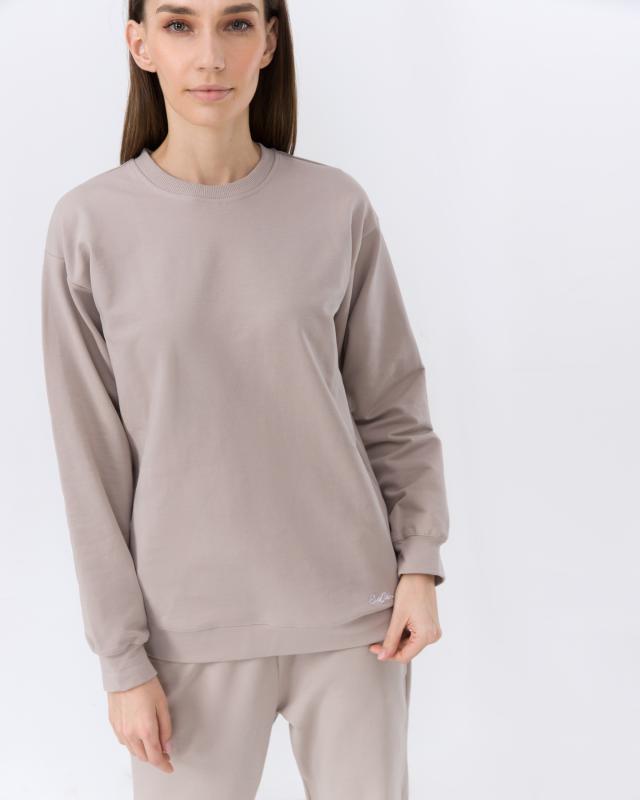 

Свитшот женский Eva Cambru 154314 бежевый 42 RU, 154314