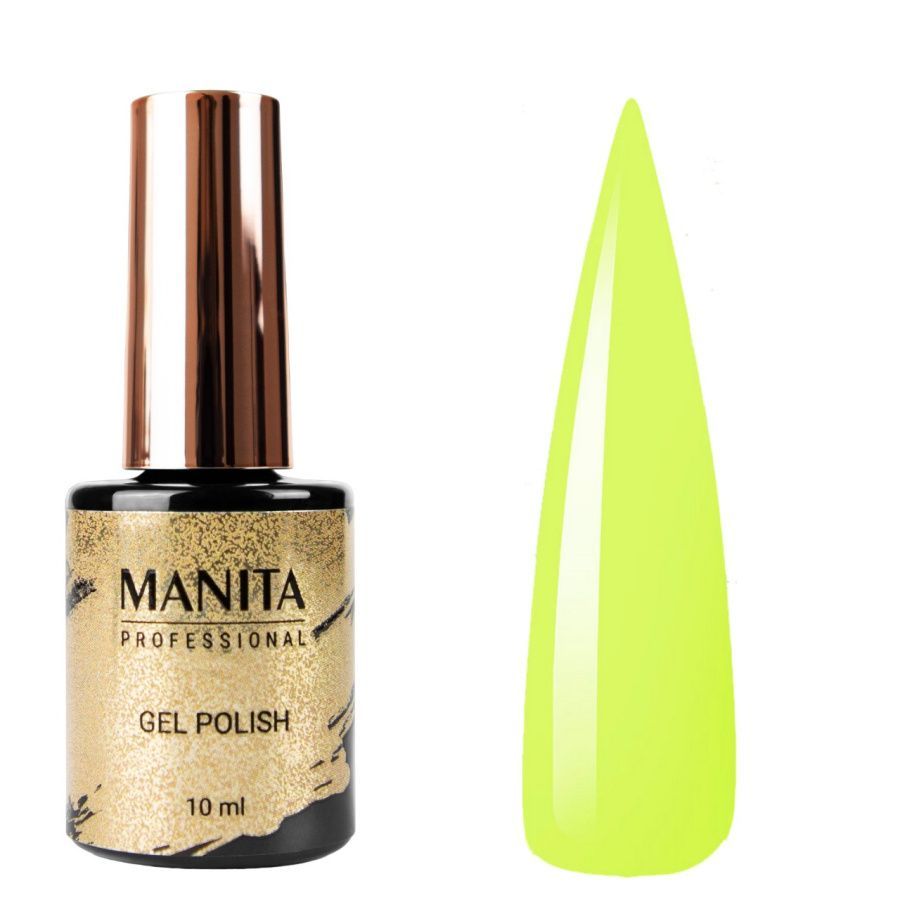 

Гель-лак для ногтей Manita Professional Neon №05 10 мл, Желтый