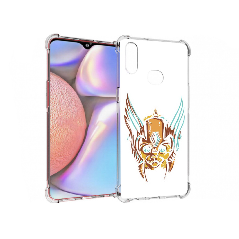 

Чехол MyPads Tocco для Samsung Galaxy A10s тор абстракция (PT139908.534.644), Прозрачный, Tocco