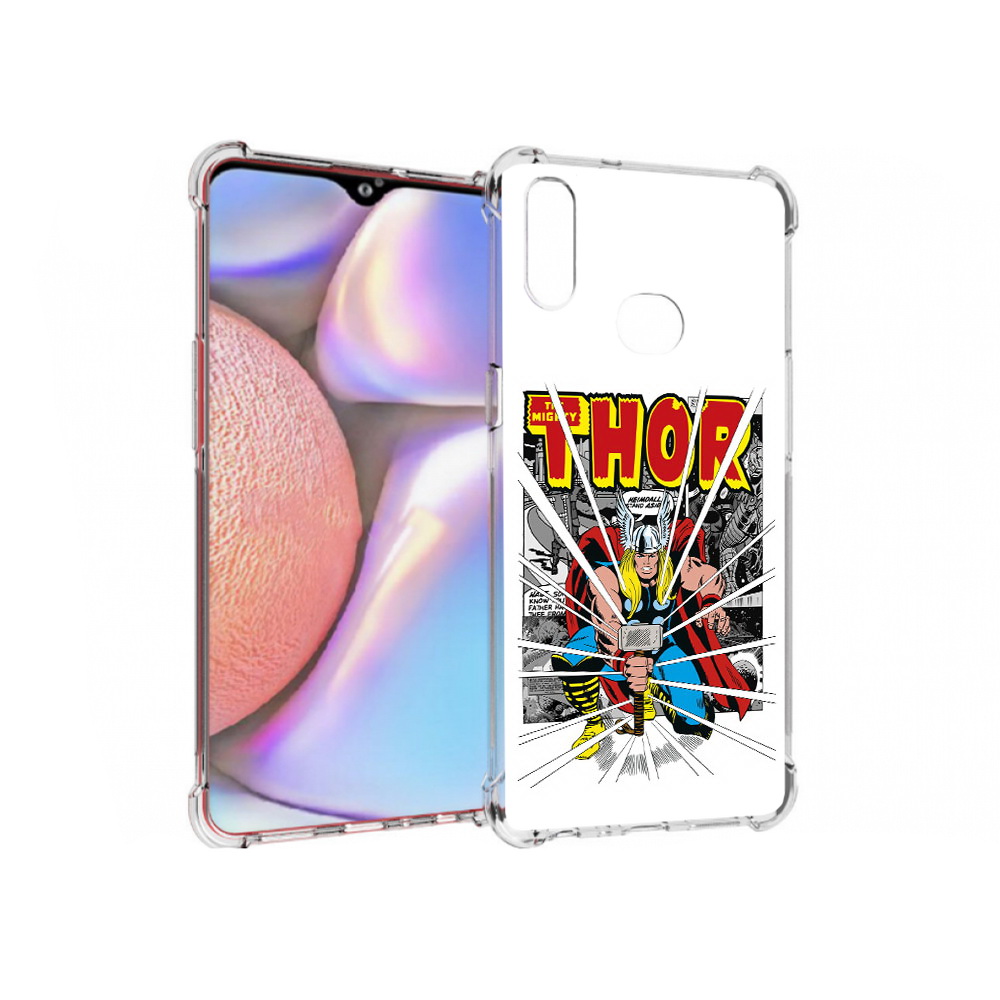 

Чехол MyPads Tocco для Samsung Galaxy A10s тор рисунок (PT139908.534.647), Прозрачный, Tocco