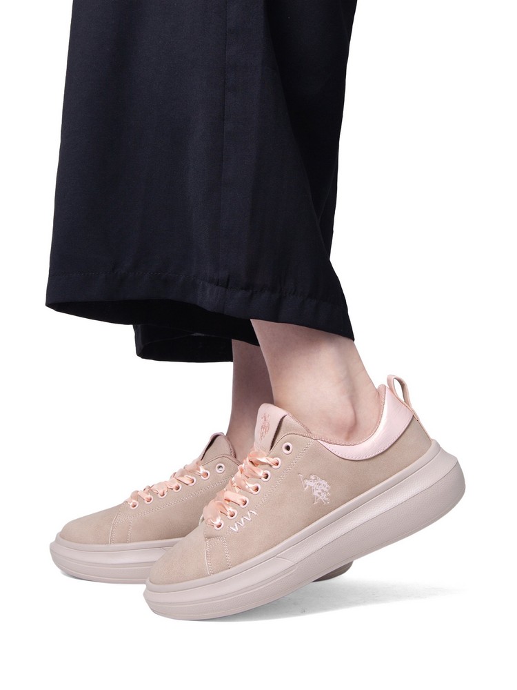 

Кеды женские U.S. POLO Assn. ZZO27DP24 розовые 40 EU, Розовый, ZZO27DP24
