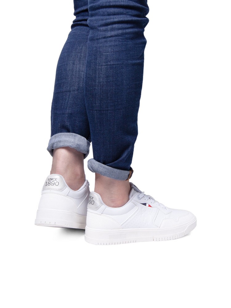 

Кеды женские U.S. POLO Assn. ZZO27DP39 белые 35 EU, Белый, ZZO27DP39