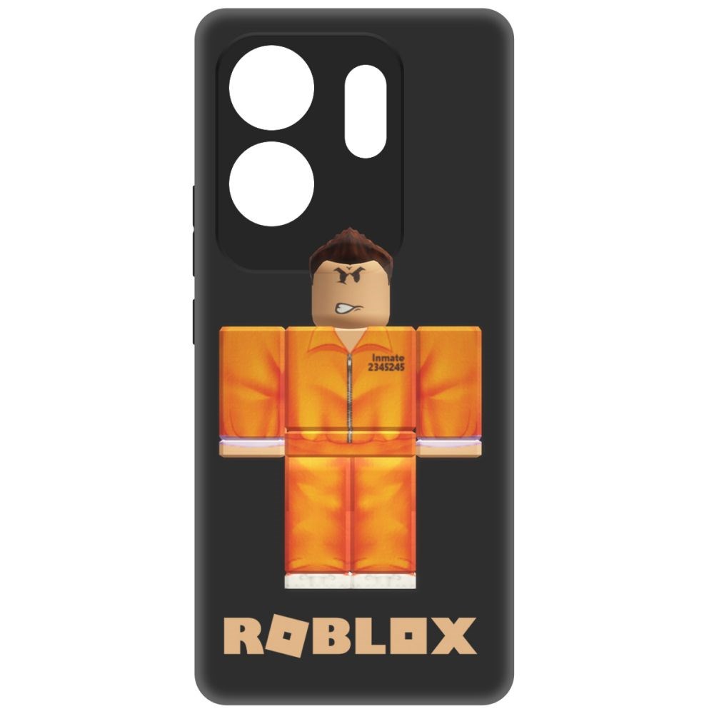 

Чехол-накладка Krutoff Soft Case Roblox-Заключенный для INFINIX Zero 30 4G черный