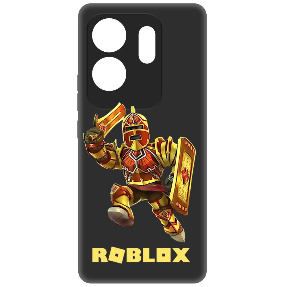 

Чехол-накладка Krutoff Soft Case Roblox-Рэдклифф для INFINIX Zero 30 4G черный
