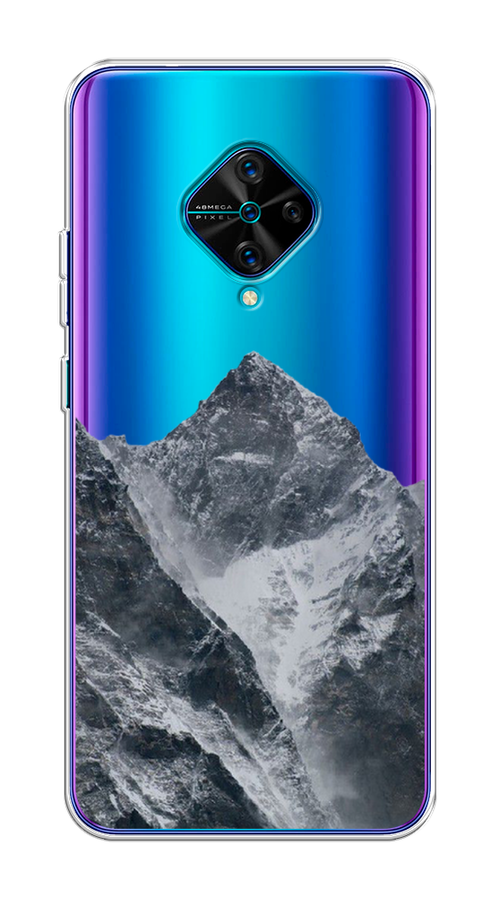

Чехол на Vivo V17/Y9s "Горы арт 4", Серый;бежевый, 261550-2