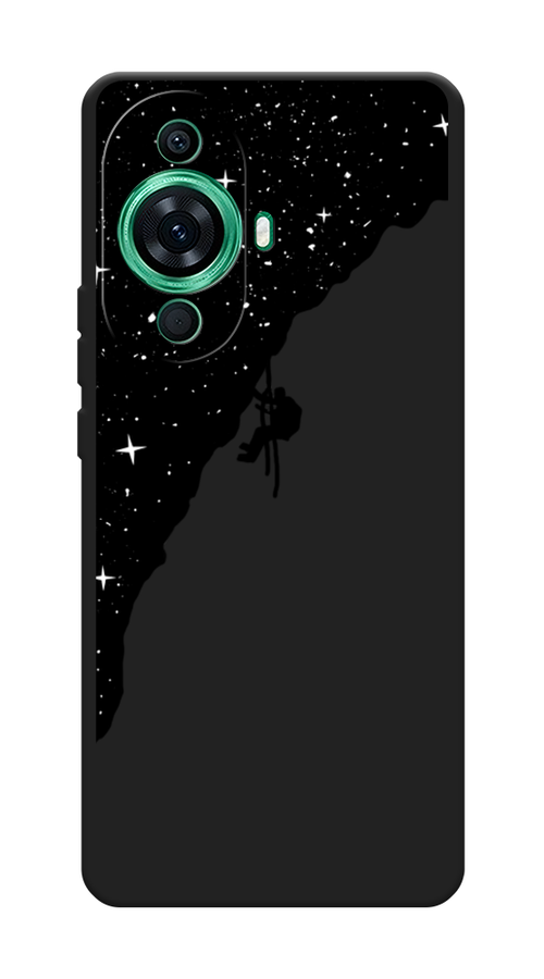 

Чехол Awog на Huawei Nova 11 Pro "Скалолаз в космосе", Черный;белый;бежевый, 6121352-1
