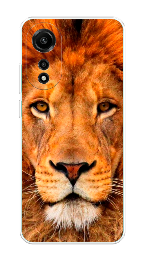 

Чехол на Oppo A78 4G "Благородный лев", Оранжевый, 2514750-1