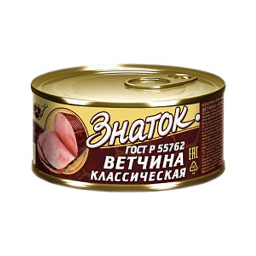 Ветчина Знаток классическая 325г